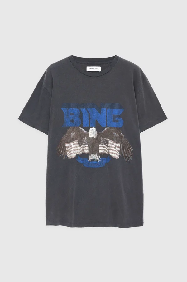 T Shirt Vintage Bing Bleu Anine Bing -