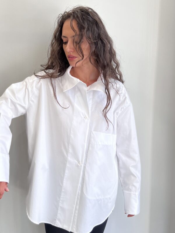CHEMISE FINALY BLANCHE MARGAUX LONNBERG