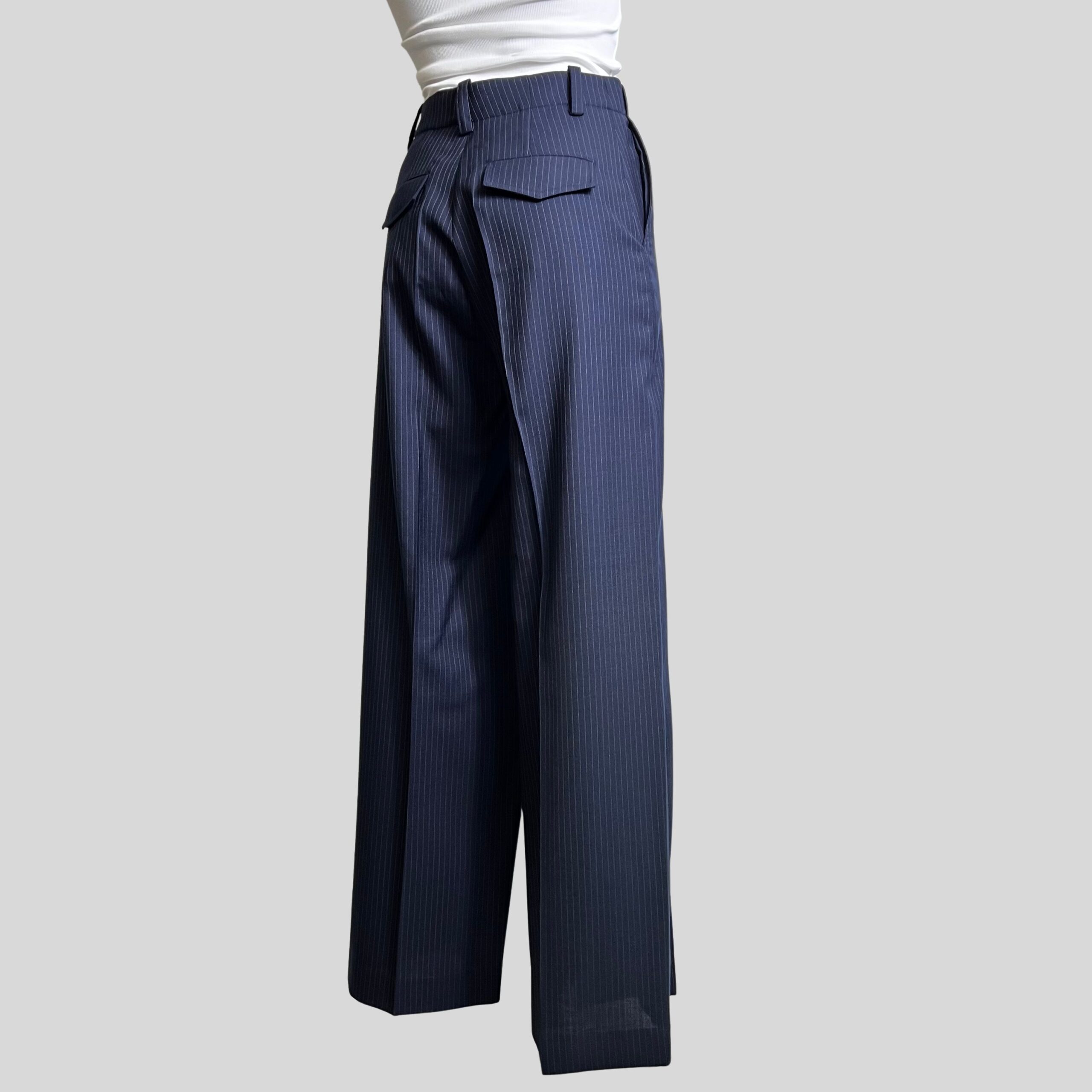 MARGAUX LONNBERG - Pantalon Neil Navy Stripes NS â Image 3