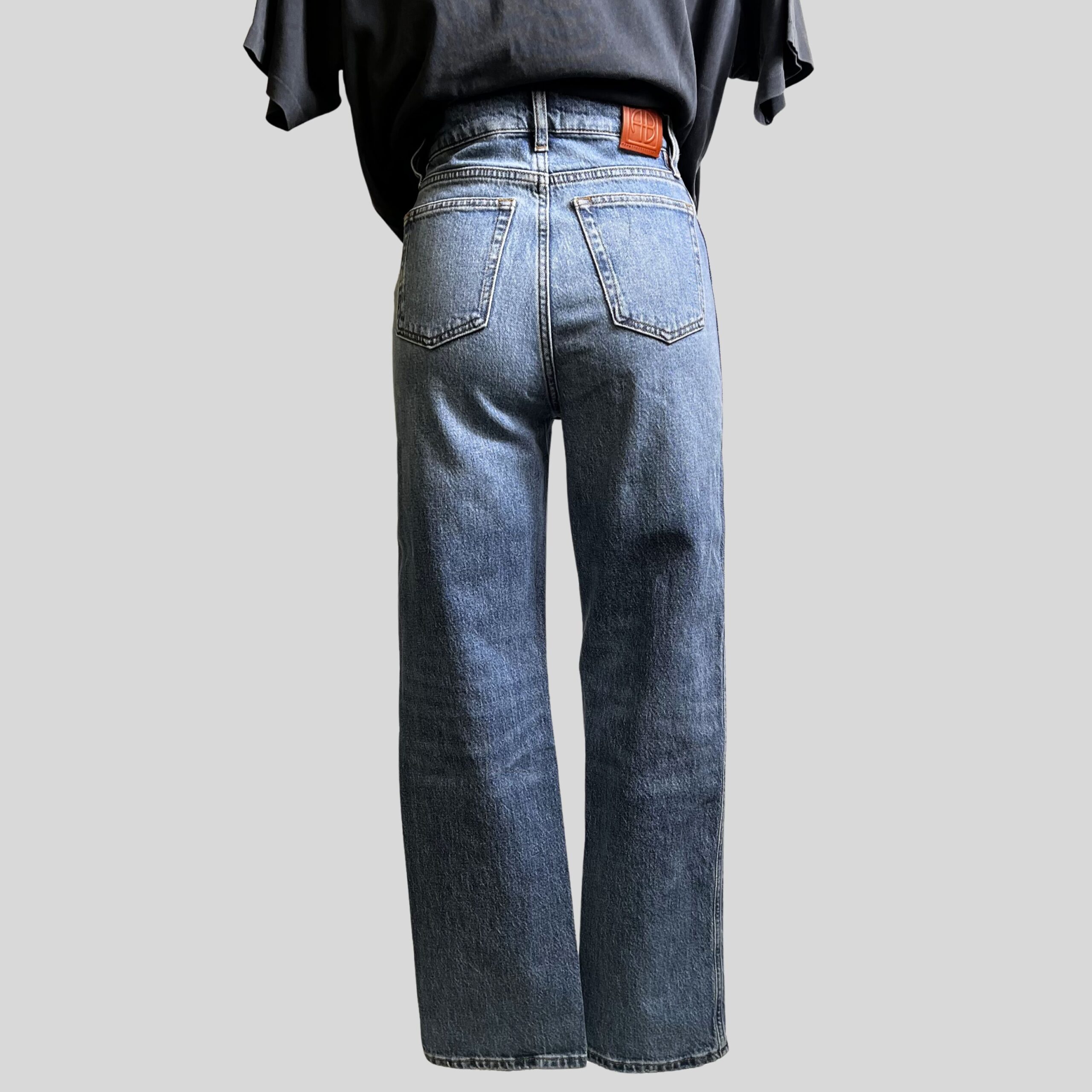 ANINE BING - Jean Jane Cascade Bleu – Image 2