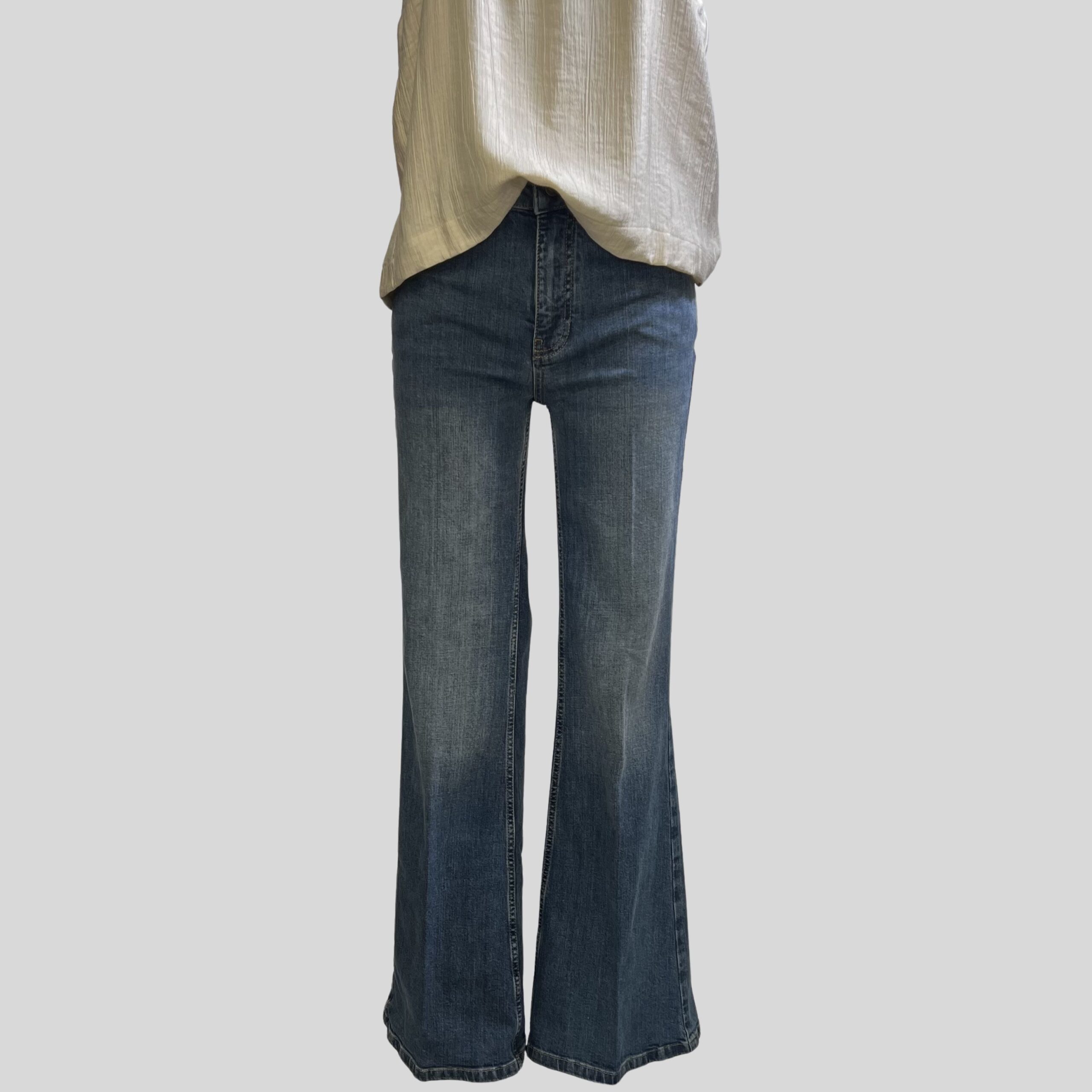 VANESSA BRUNO - Jean Ethan Bleu Gris – Image 2