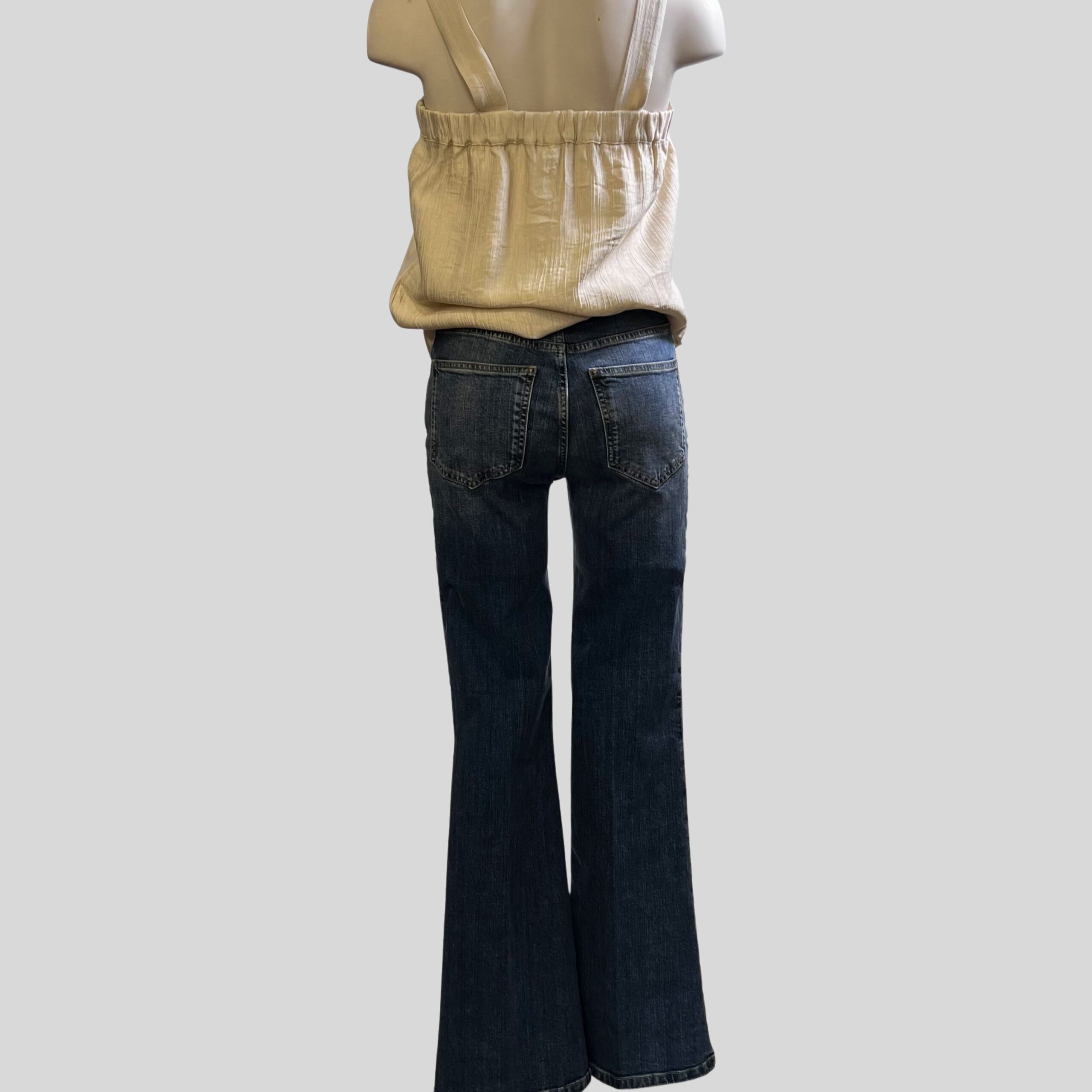 VANESSA BRUNO - Jean Ethan Bleu Gris – Image 3