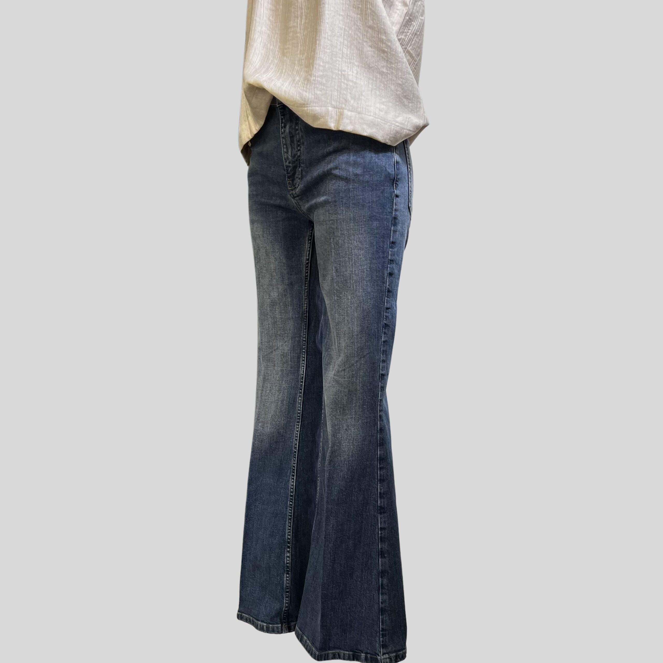 VANESSA BRUNO - Jean Ethan Bleu Gris – Image 4